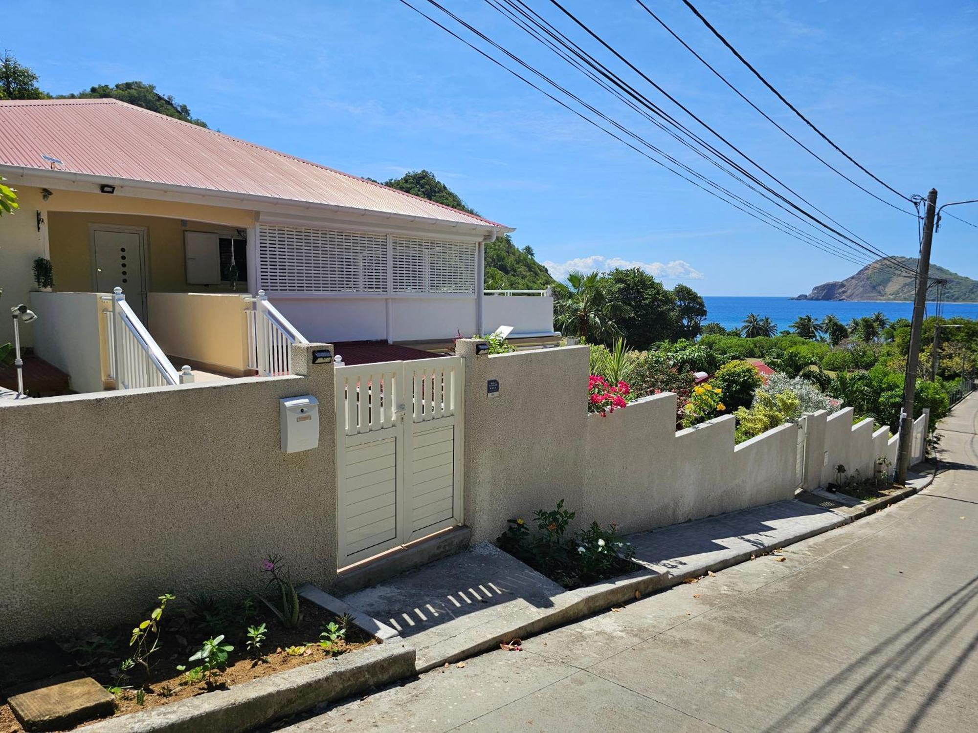 Villa Celyote - Haut De Villa, Vue Mer, A 150M De La Plage Anse Figuier Тере-де-Хаут Екстериор снимка